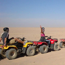 Sunset Desert Safari Trip by Quad Bike in Hurghada